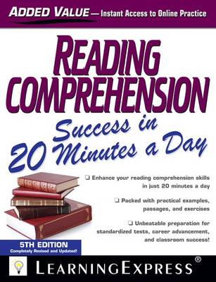 Reading Comprehension Success in 20 Minutes a Day book