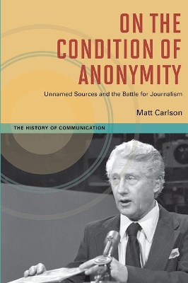 On The Condition of Anonymity book