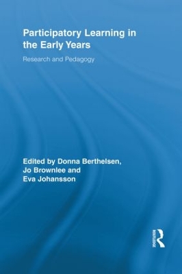 Participatory Learning in the Early Years: Research and Pedagogy book