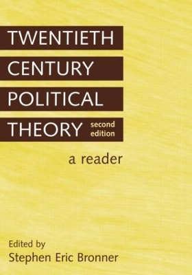 Twentieth Century Political Theory book