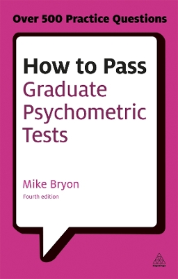 How to Pass Graduate Psychometric Tests book