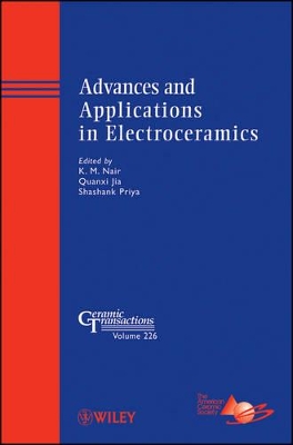 Advances and Applications in Electroceramics book