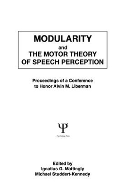 Modularity and the Motor theory of Speech Perception book