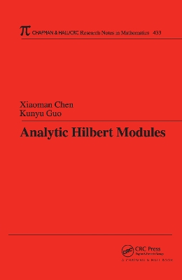 Analytic Hilbert Modules book