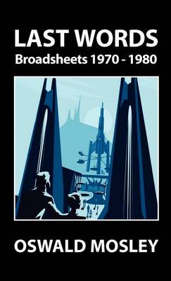 Last Words - Broadsheets 1970-1980 book